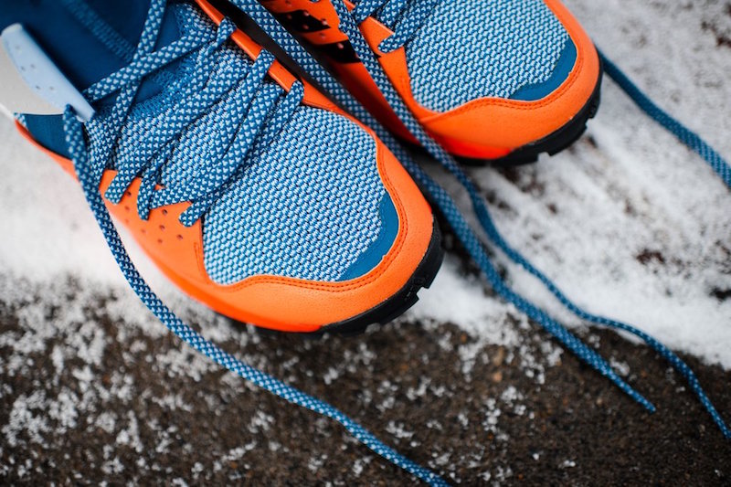 adidas Response Trail Boost Core Blue Orange