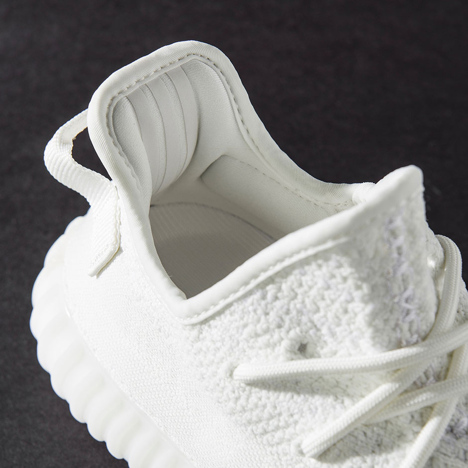 White adidas Yeezy Boost Release - Sneaker Bar