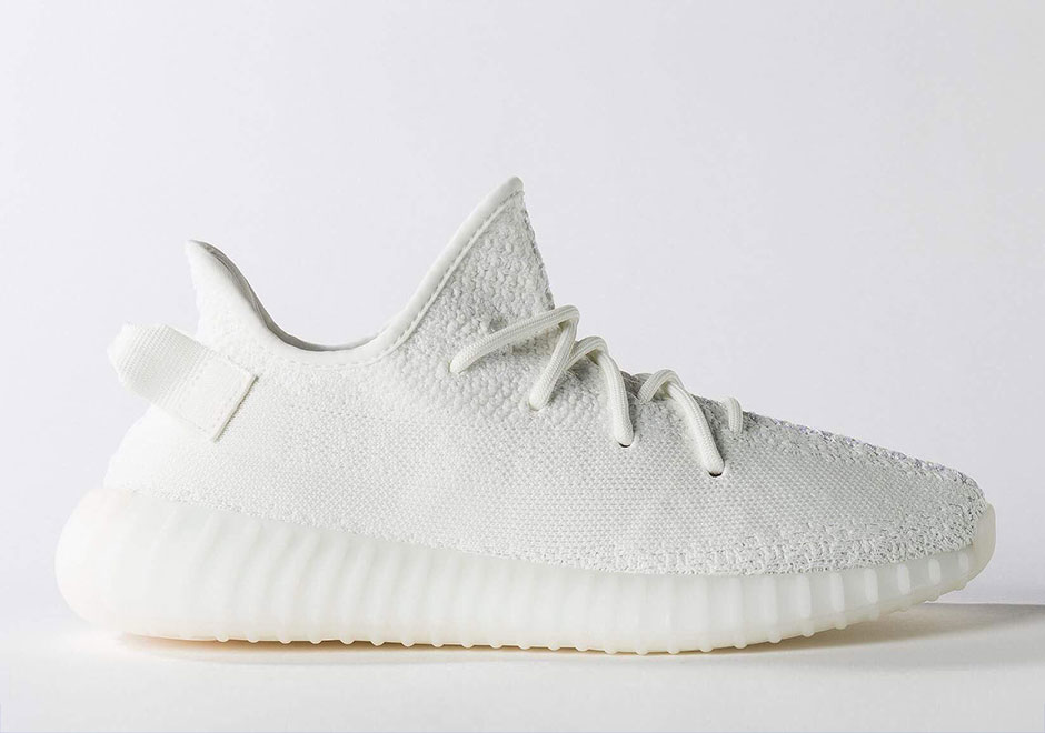 White Adidas Yeezy Boost 350 V2 Release Date Ietp