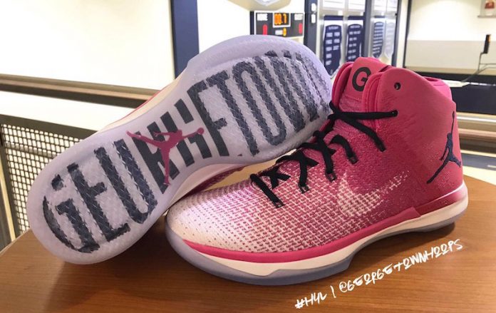 Air Jordan XXX1 Pink Georgetown PE