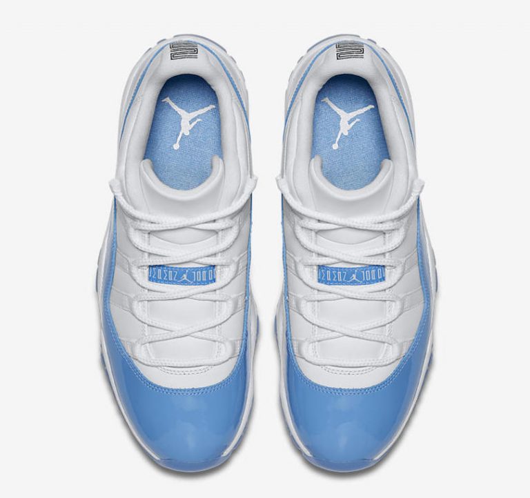 baby blue jordan 11 low