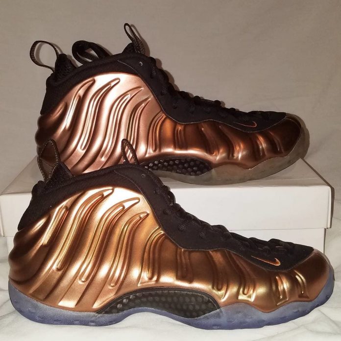 Copper Nike Foamposite 2017 2010 Comparison - Sneaker Bar Detroit