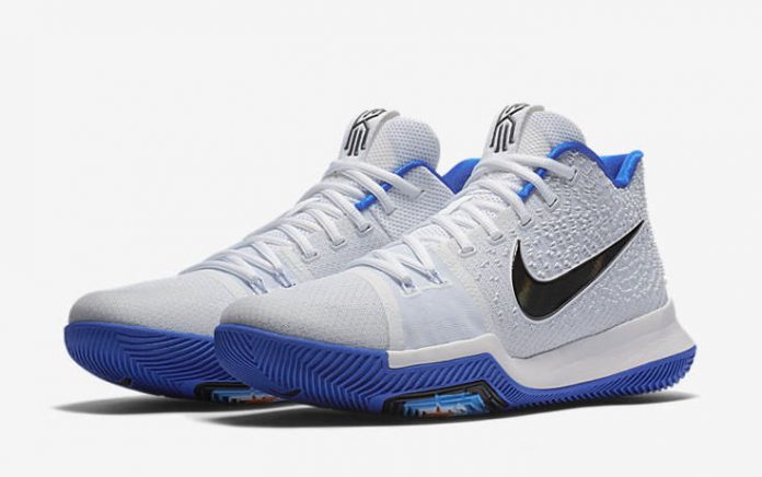kyrie 3s white and gold