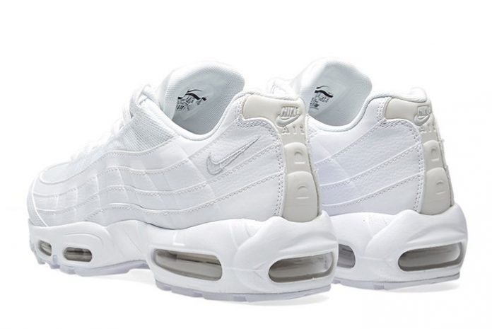 nike air max 95 triple white womens