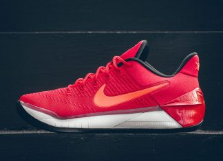 Nike Kobe AD University Red Total Crimson Black 852425-608