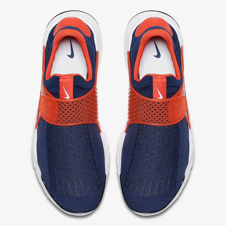 Nike Sock Dart Max Orange Navy 819686-402