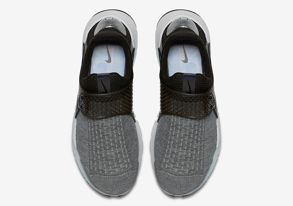 Nike Sock Dart Wolf Grey Silver Heel 859553-002