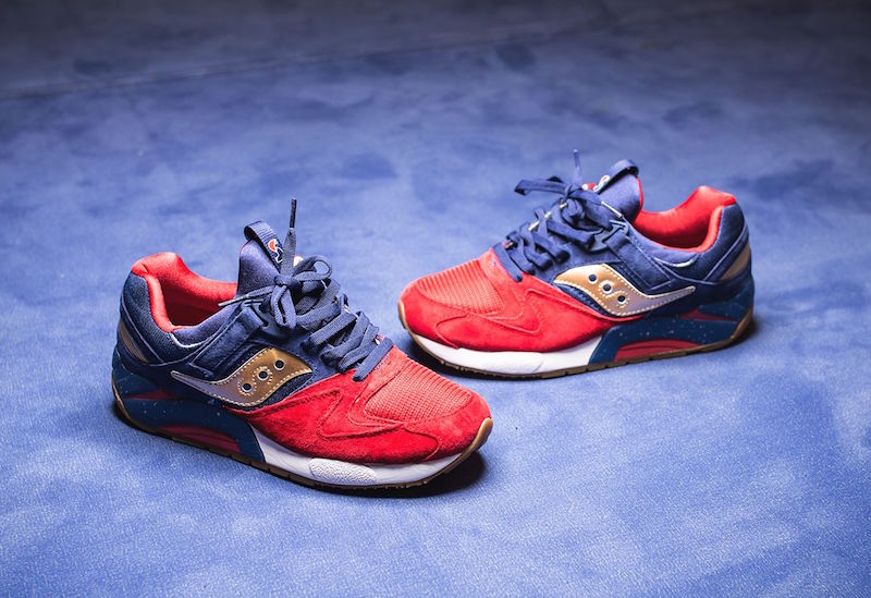 Saucony Grid 9000 Sparring With Saucony Sneaks