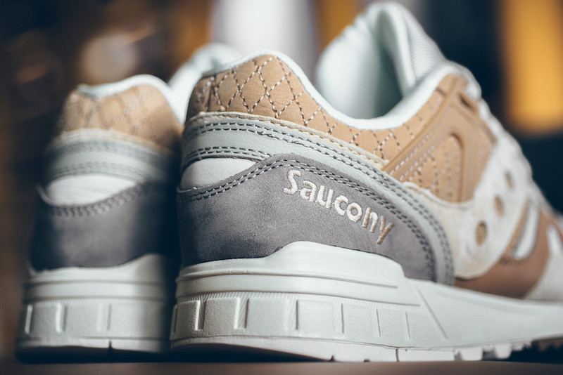 Saucony Grid SD Quilted Tan Grey