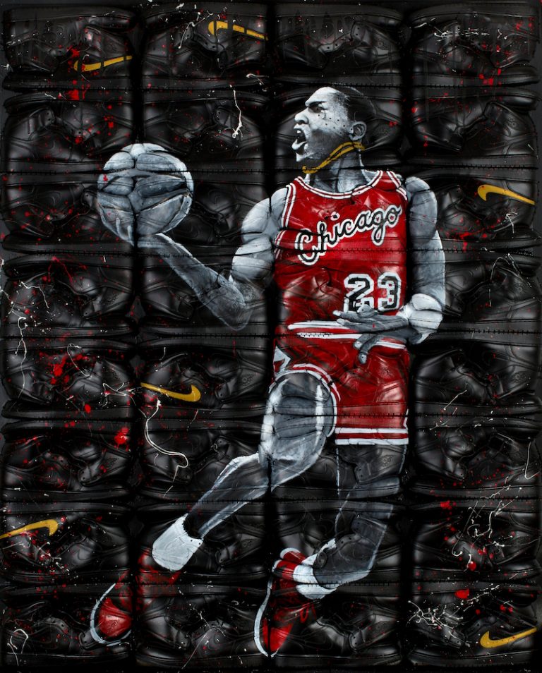Air Jordan 1 Michael Jordan Art Sneaker Bar Detroit