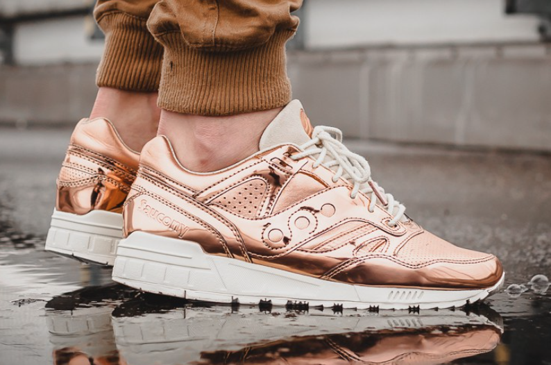 saucony grid sd womens gold