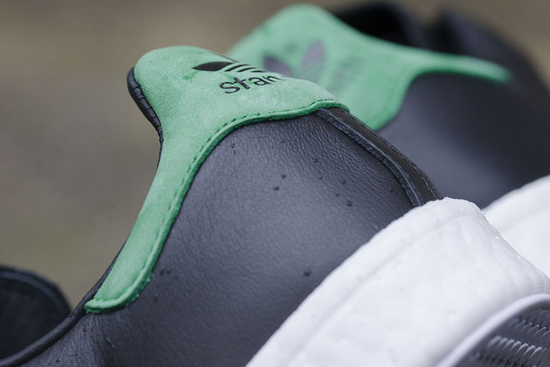 adidas Stan Smith Boost Core Black Green