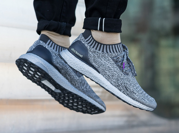 adidas Ultra Boost Uncaged Silver Boost On Feet