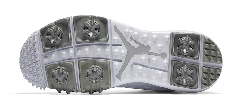 Air Jordan 1 Golf Shoe Chicago White Metallic