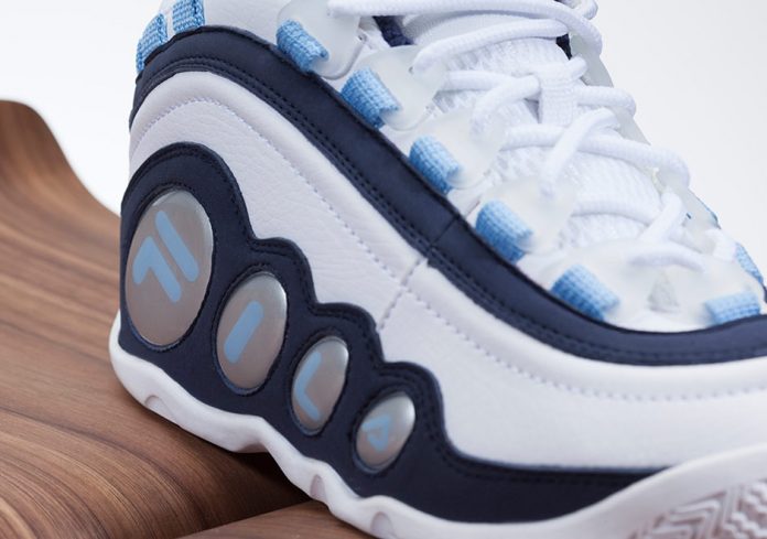 FILA Bubbles OG 20th Anniversary White Navy Blue - Sneaker Bar Detroit