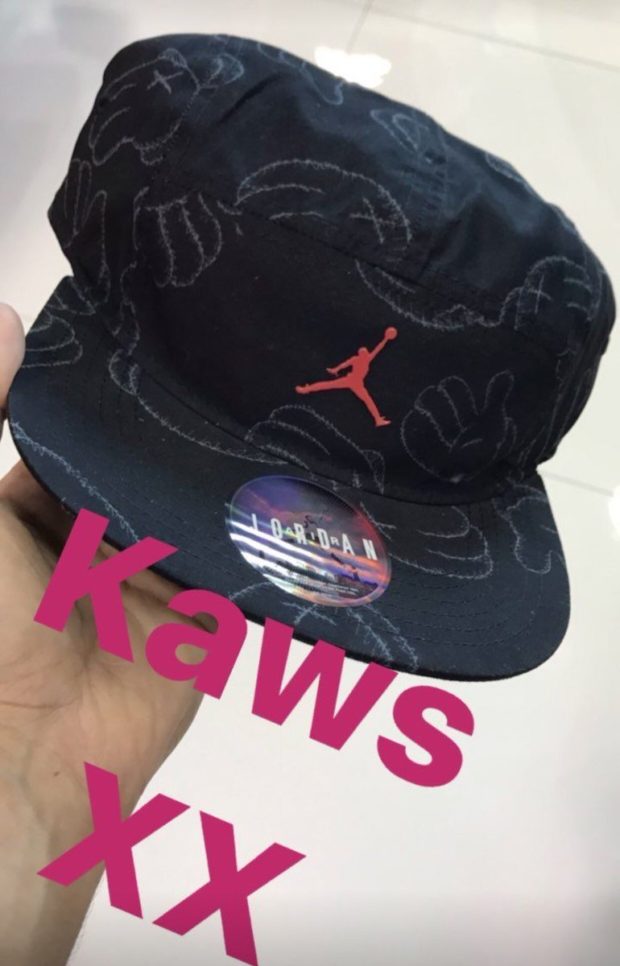 KAWS Jordan 4 Apparel Hat Preview