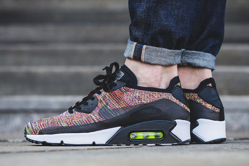 Nike Air Max 90 Ultra 2.0 Flyknit Multicolor 875943-002
