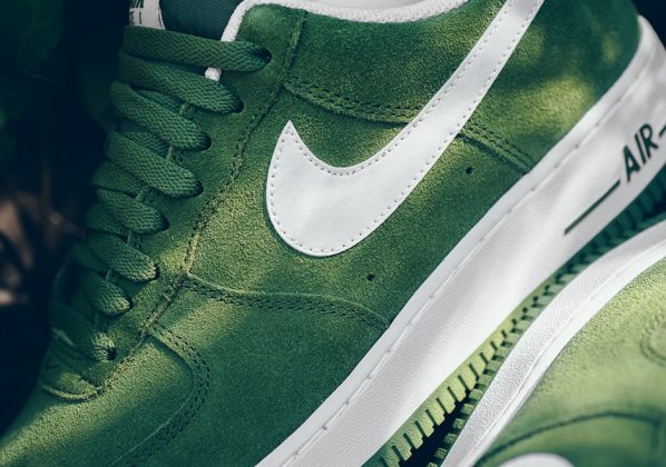 Nike Air Force 1 Low Palm Green Suede - Sneaker Bar Detroit