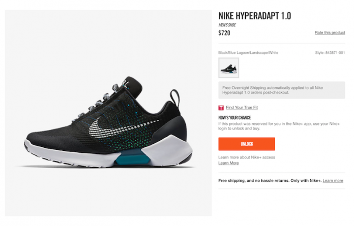nike hyperadapt buy