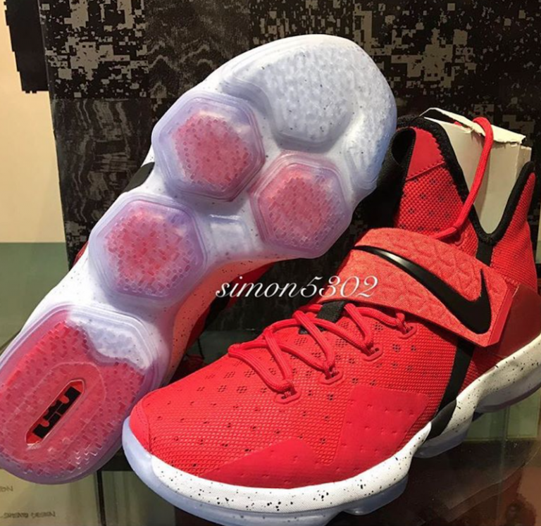 lebron 14 university red