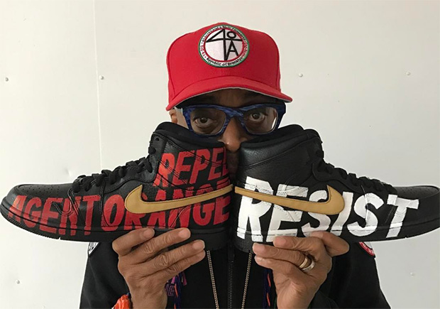 Spike Lee Air Jordan 1 Protest Resist Repel