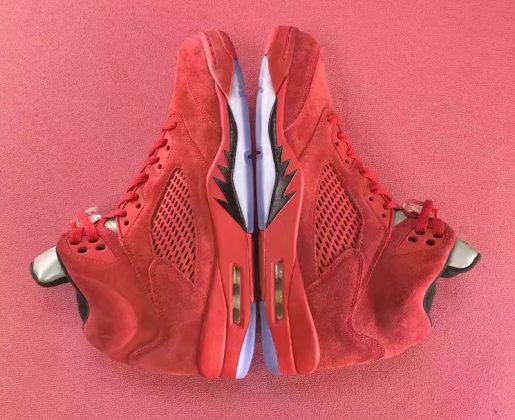 university red jordan 5