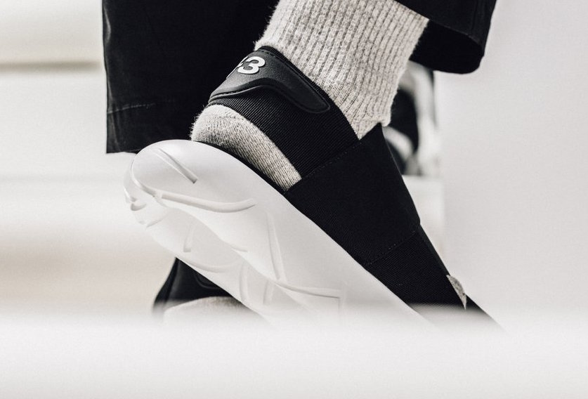 adidas Y-3 Qasa Core Black Sneaker Bar Detroit