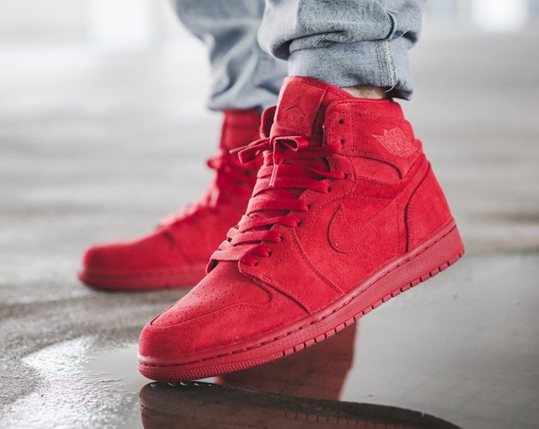 Air Jordan 1 Red Suede 332550-603 - Sneaker Bar Detroit