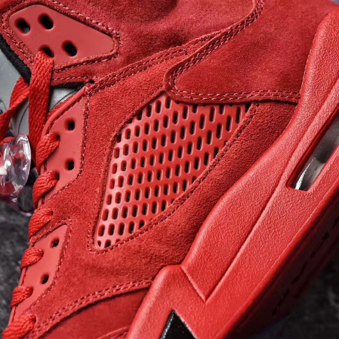 Air Jordan 5 Red Suede 136027-602 Release Date - Sneaker Bar Detroit