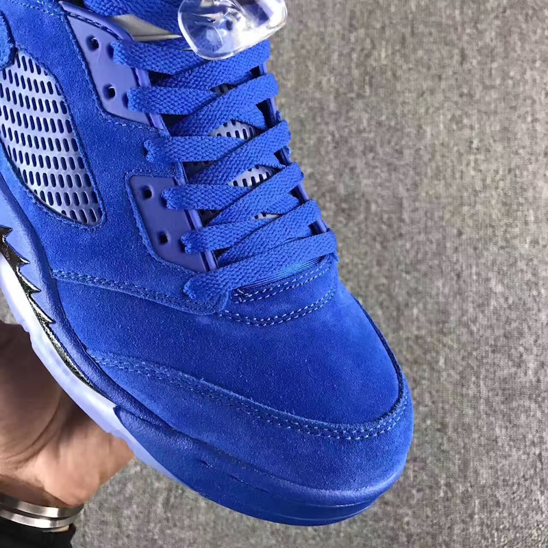 Air Jordan 5 Blue Suede Release Date Sneaker Bar Detroit