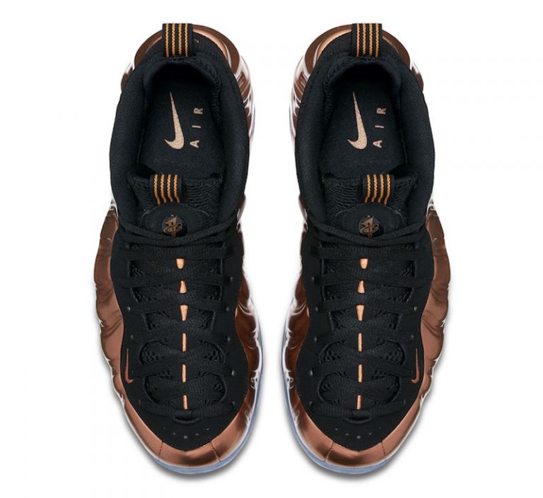 foamposite one copper