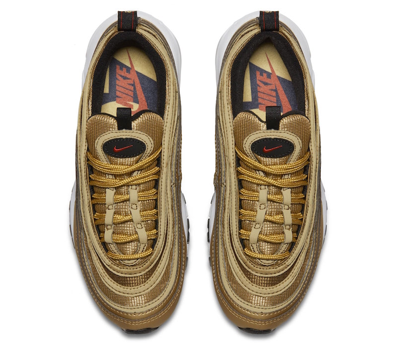 durum komedisi İddia Sahte  Nike Air Max 97 Metallic Gold Release Date - Sneaker Bar Detroit