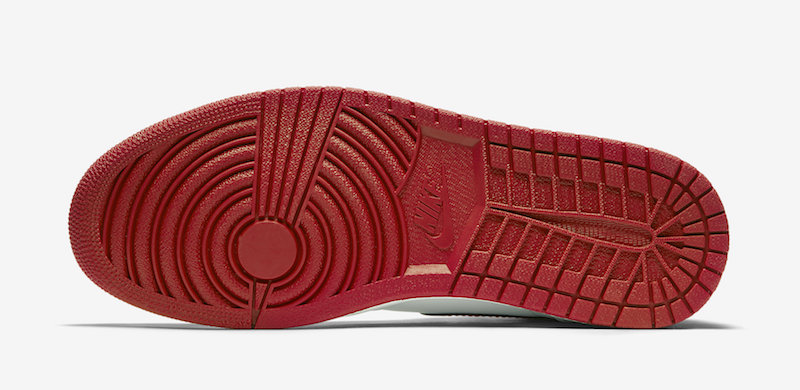 Metallic Red Air Jordan 1 Retro High 555088-103 Release Date Red Outsole