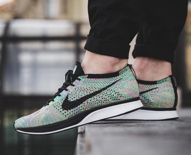 flyknit racer multicolor