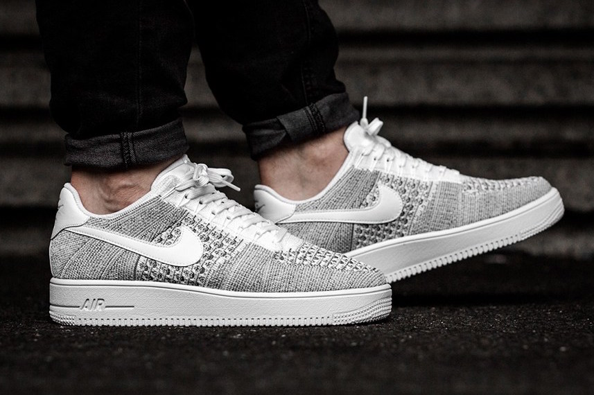 Nike Air Force 1 Ultra Flyknit Low Cool Grey