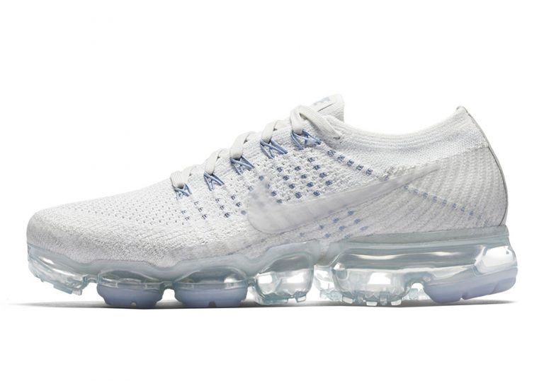 vapor max white blue