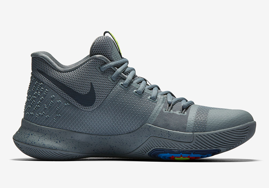 Nike Kyrie 3 Cool Grey 852395-001 Release Date