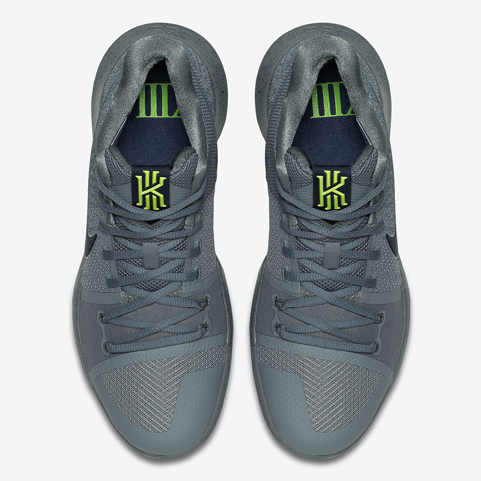 Nike Kyrie 3 Cool Grey 852395-001 Release Date