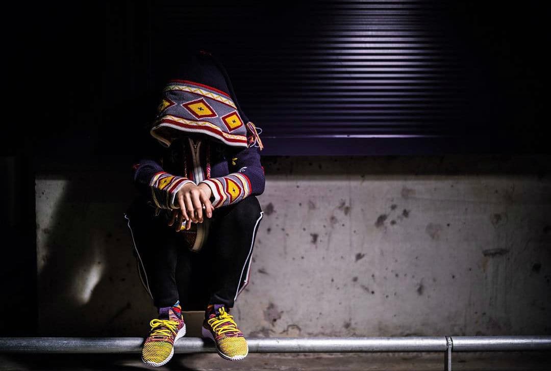 Pharrell adidas Human Race Multicolor Mexican Blanket