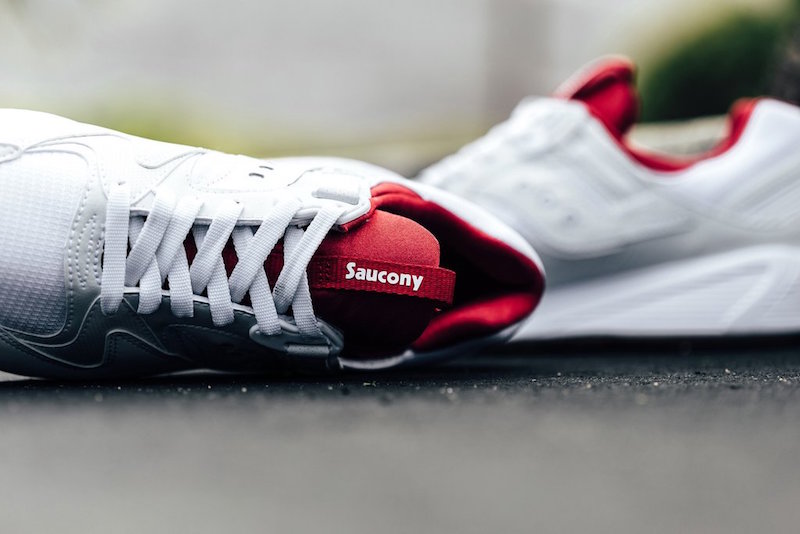 Saucony Grid 8500 White Red