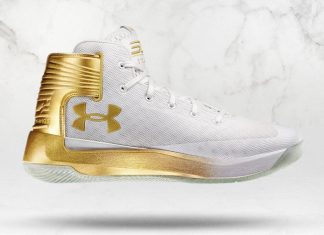 Under Armour Curry 3Zer0 White Gold
