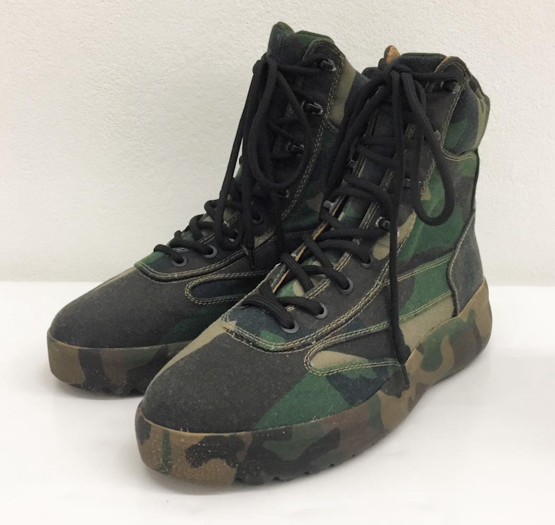 Yeezy Season 5 Military Boots Camo