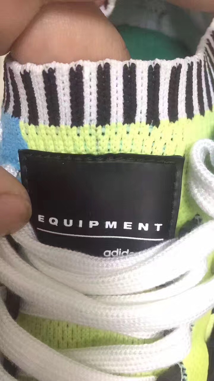 adidas EQT Support Ultra Boost Primeknit Green Blue Black