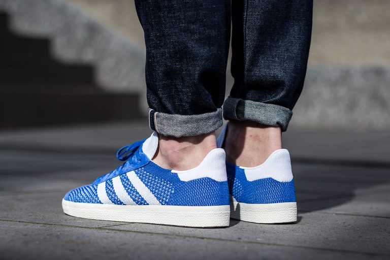 adidas gazelle primeknit blue
