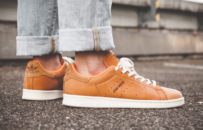 stan smith leather brown