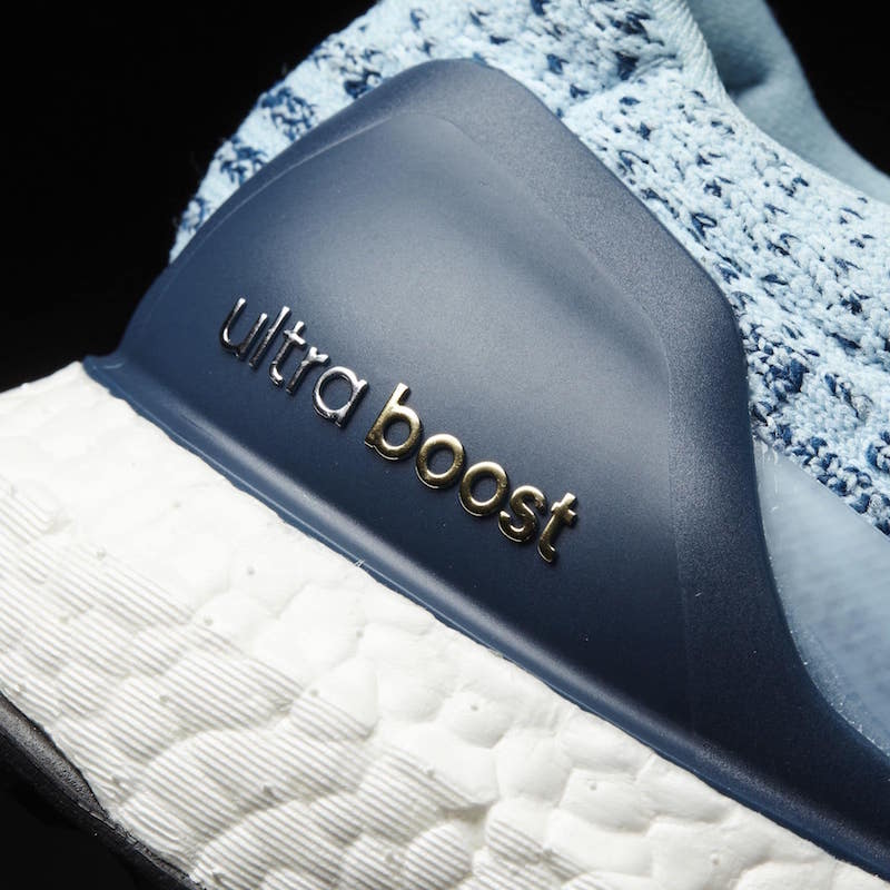 adidas Ultra Boost Icy Blue Heel Counter