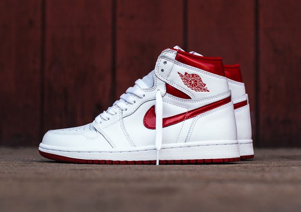 metallic red 1's