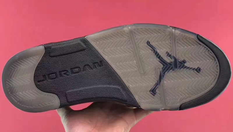 Air Jordan 5 Premium Triple Black Outsole