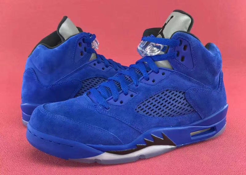 Air Jordan 5 Blue Suede Release Date - Sneaker Bar Detroit