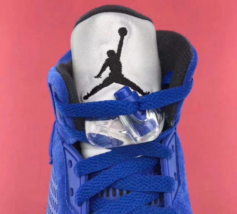 suede jordan 5 blue